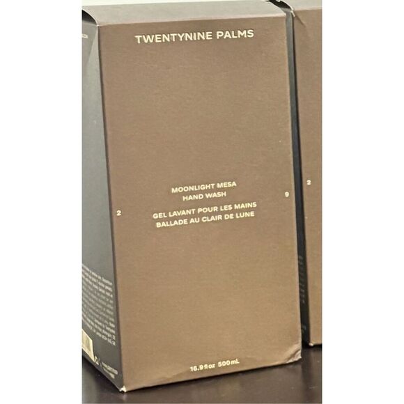 New in Box TWENTYNINE PALMS Moonlight Mesa Hand Wash 16.9 fl oz / 500 mL Orange - Picture 4 of 4